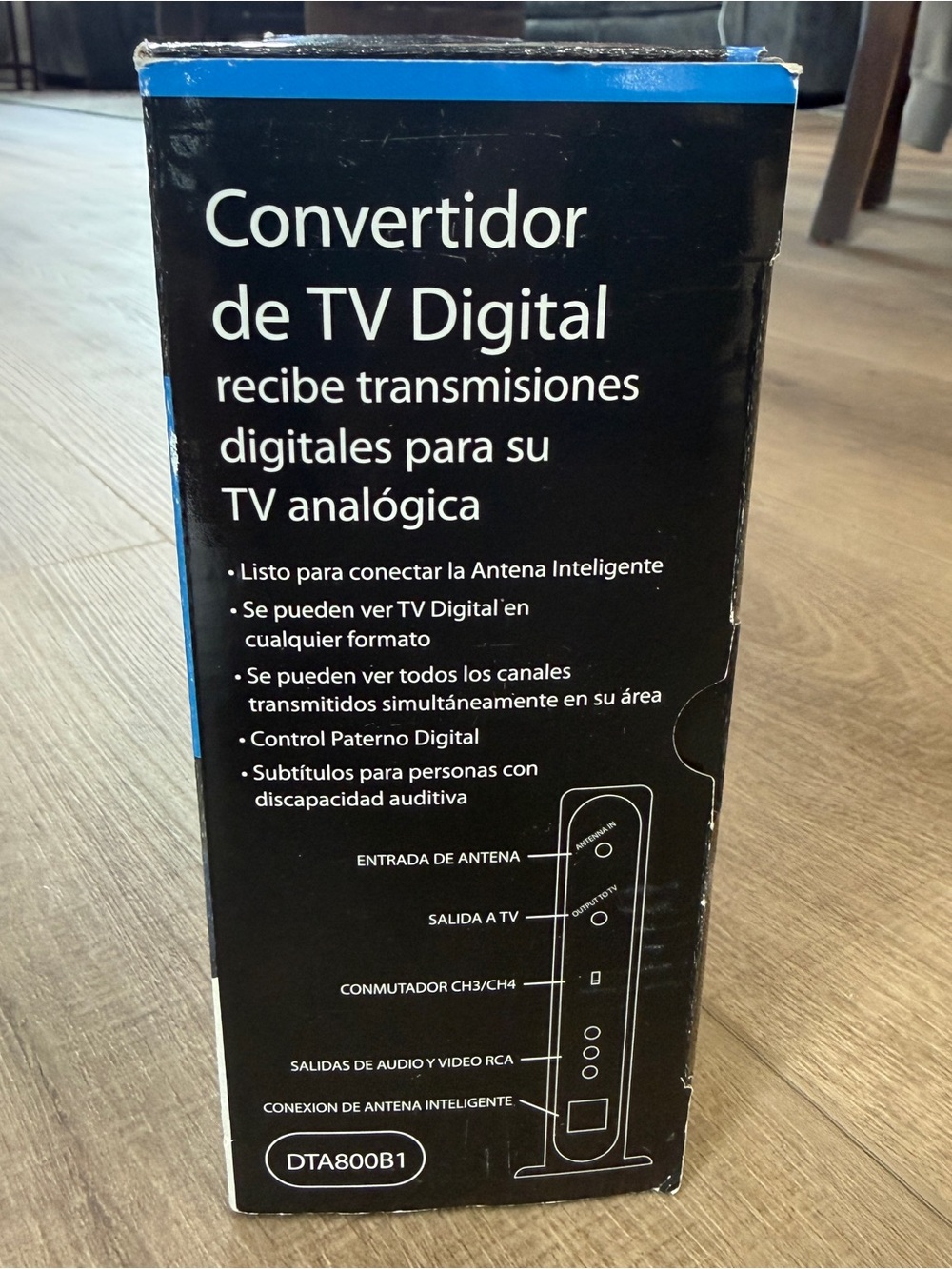 RCA DTA800B1 Digital TV Converter Box Remote & Cable Over The Air Broadcasts - Picture 10 of 13